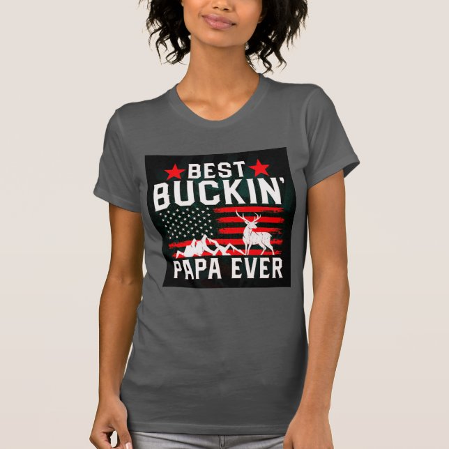 Camiseta melhor balde papa de sempre design (Frente)