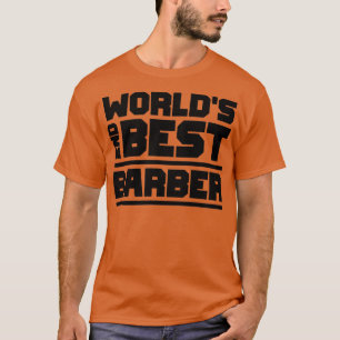 Camiseta melhor barbeiro segundo
