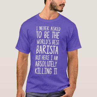 Camiseta Melhor Barista do Mundo 27s 1