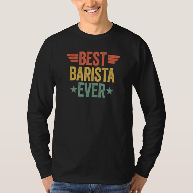 Camiseta Melhor Barista Ever 3 (Frente)