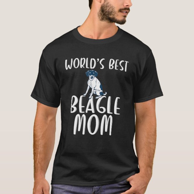 Camiseta Melhor Beagle Mãe Beagle Mãe (Frente)