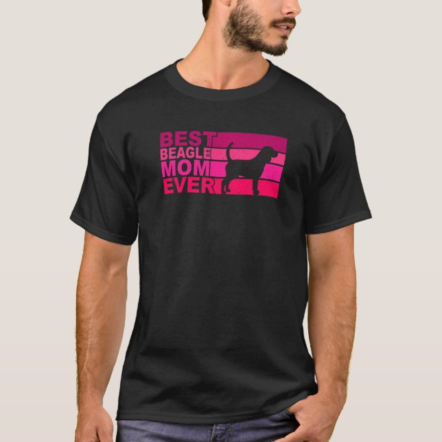 Camiseta Melhor Beagle Mãe Nunca (Frente)
