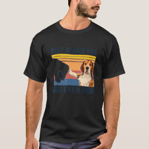 Camiseta Melhor Beagle Mãe Nunca Cachorro Mãe Mães