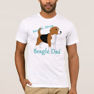 Camiseta Melhor Beagle Pai Personalizado do Show