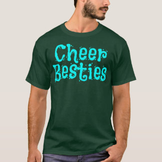 Camiseta Melhor Besties de Cheerleader Amigo