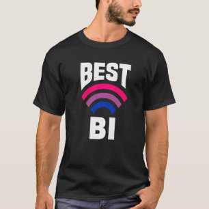 Camiseta Melhor Bi Funny Bi Pride Sinalizador Bissexual Pre