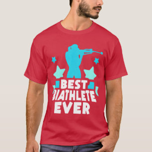 Camiseta Melhor Biatleta de Todos os Tempos Biatlo Esportes