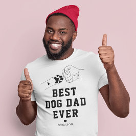 Camiseta Melhor Bomba De Pai De Cão