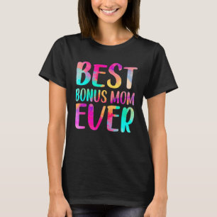 Camiseta Melhor Bônus para as Mulheres Mãe Dia de as mães S