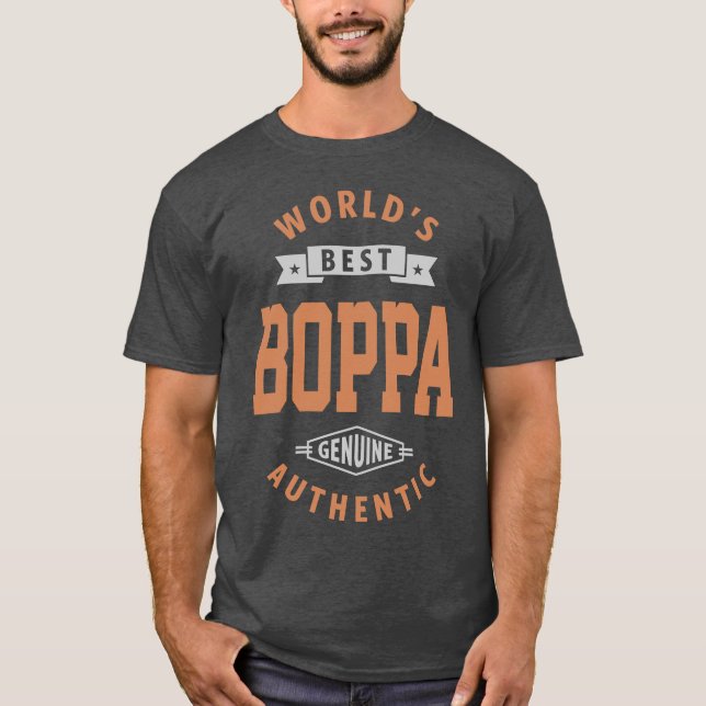 Camiseta Melhor Boppa do Mundo (Frente)