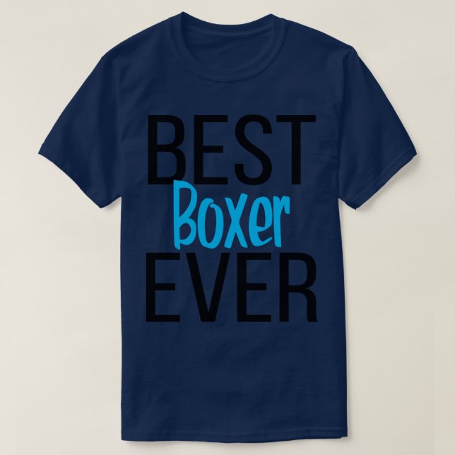 Camiseta Melhor Boxeador de Todos os Tempos 1 (Frente do Design)