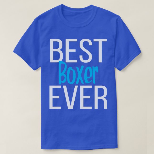 Camiseta Melhor Boxeador de Todos os Tempos 4 (Frente do Design)