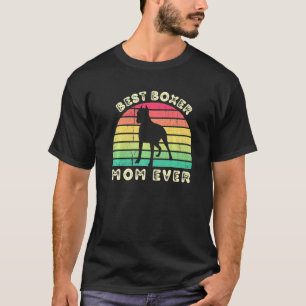 Camiseta Melhor Boxer Mãe de Sempre para dia de as mães fem