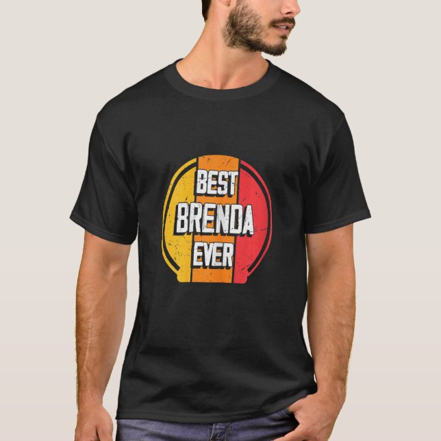 Camiseta Melhor Brenda Ever Funny Brenda Nome (Frente)