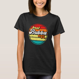 Camiseta Melhor Bubba Dia de os pais Vovô Retro Vintage