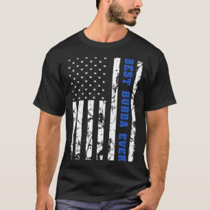 Camiseta Melhor Bubba Já Nos EUA Bandeira Vintage