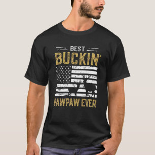 Camiseta Melhor Buckin Pawpaw Engraçado Gift Deer Hunter C