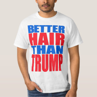 CAMISETA "MELHOR CABELO DO QUE O TRUNFO "