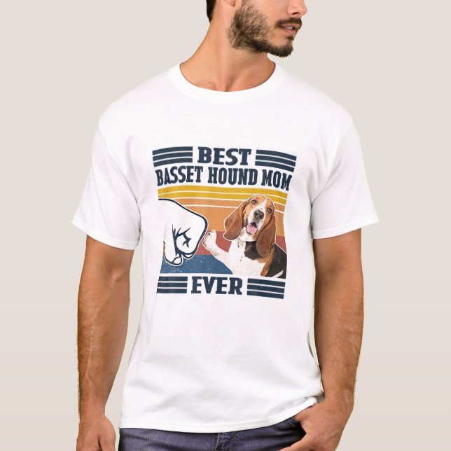 Camiseta Melhor Cachorro Da Base Mãe Cachorro Engraçado Mãe (Frente)