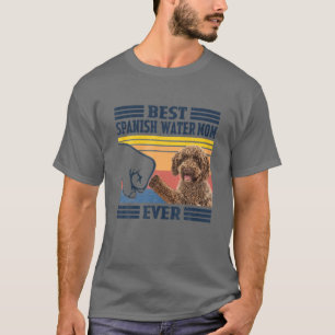 Camiseta Melhor Cachorro Espanhol Mãe De Dia de as mães Chr