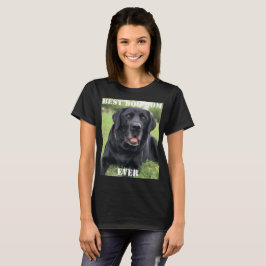 Camiseta Melhor Cachorro Mãe Alguma Vez Foto Diversão Puppy