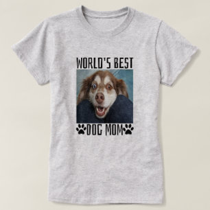 Camiseta Melhor Cachorro Mãe T-Shirt