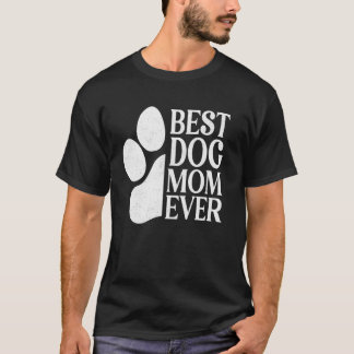 Camiseta Melhor Cachorro Mamãe Cachorro Cachorro Cachorro C