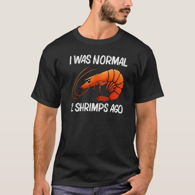 Camiseta Melhor Camarão De Camarão Para Homens Camarão De F (Frente)