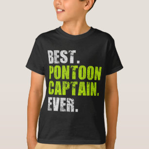 Camiseta Melhor Capitão de Pontão de Sempre Presentes Diver