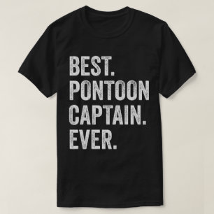 Camiseta Melhor Capitão de Pontão de Todos os Tempos