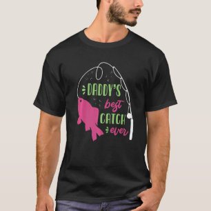 Camiseta Melhor Captura De pai Por Pescar 1