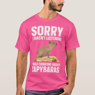 Camiseta Melhor Capybara Pet Rodent Capybara