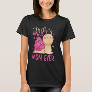 Camiseta Melhor Caracol Engraçado Mãe Cachorro Bonito Propr