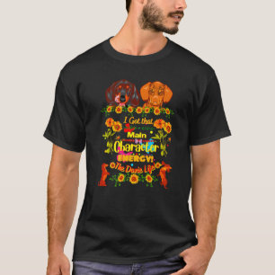 Camiseta Melhor Caractere Principal do Cachinho Engraçado