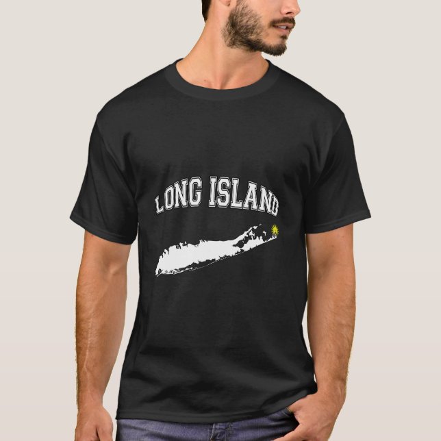 Camiseta Melhor Carta de Varsity de Long Island (Frente)