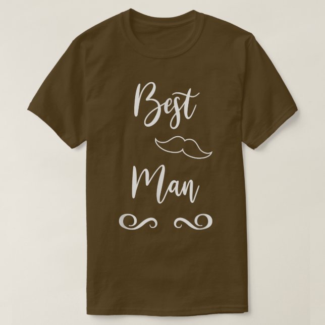Camiseta Melhor Casamento de Homem (Frente do Design)