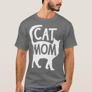 Camiseta Melhor Cat Mãe Mãe Mulheres Gatinho Kitten