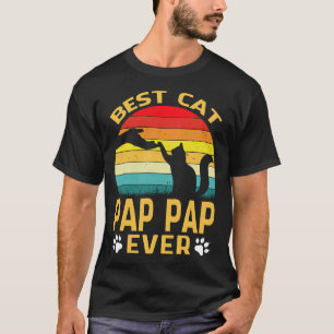 Camiseta Melhor Cat PAP PAP De Todos Os Retroativos