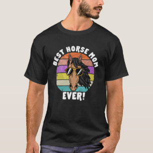 Camiseta Melhor Cavalo Mãe nunca cavaleiro