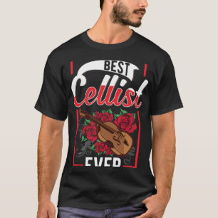 Camiseta Melhor Cellista de sempre Cello