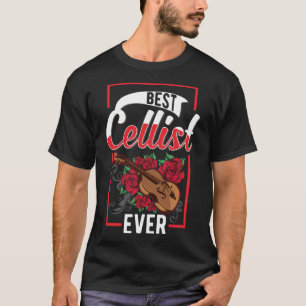 Camiseta Melhor Cellista de sempre Cello