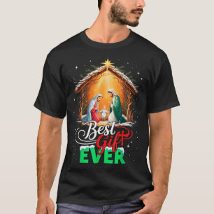 Camiseta Melhor Cena de Natal Jesus Cristão Legal