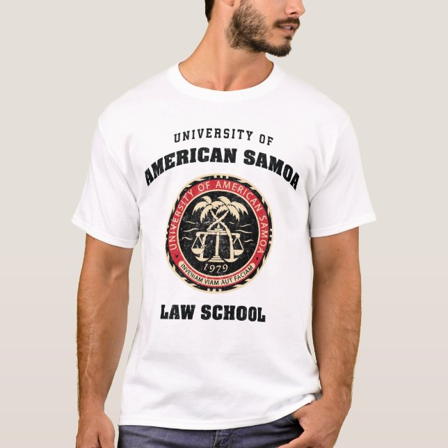 Camiseta Melhor Chamar A Universidade Saul De Samoa America (Frente)