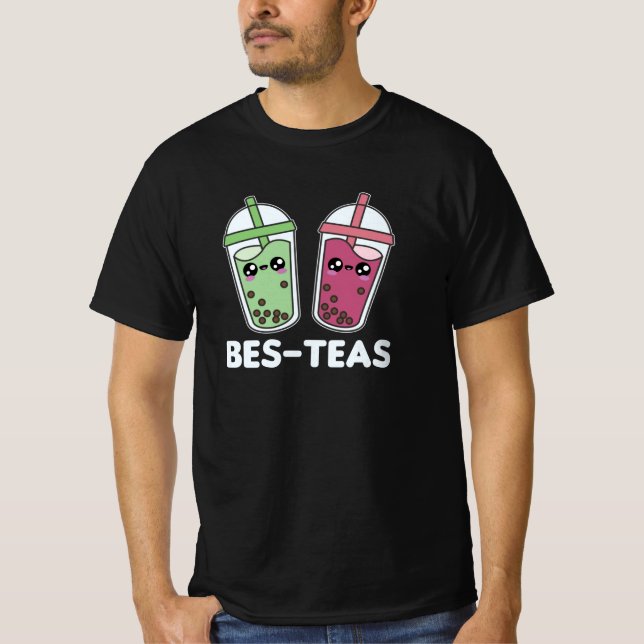 Camiseta Melhor Chás - Bolha Tea Kawaii Boba Tea Love (Frente)