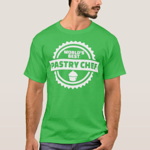 Camiseta Melhor chef de pastelaria do mundo
