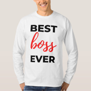 Camiseta Melhor Chefe Ever 2