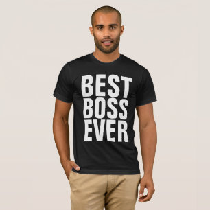 Camiseta MELHOR CHEFE JÁ T-shirts