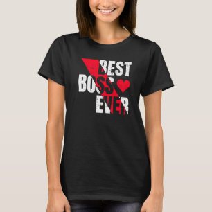 Camiseta Melhor Chefe Nunca Empreendedor Empresário Chefe D