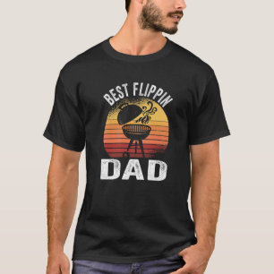 Camiseta Melhor Churrasco de Pai Flippin Barbecue Fumando G