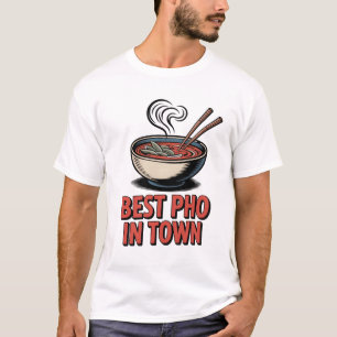 Camiseta melhor cidade do Pho, amante do Pho da Tailândia,